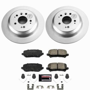 Honda Passport Brake Kit - Rear - PowerStop - Z23 Coated - `19-`25 Honda Passport Brake Kit - Rear - PowerStop - Z23 Coated - `19-`25