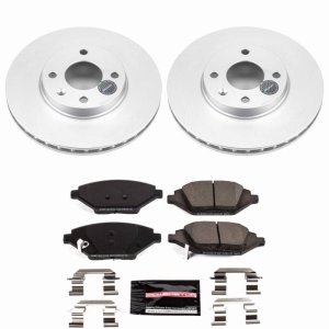 Chevrolet Spark Brake Kit - Front - PowerStop - Z23 Coated - `16-`22 Chevrolet Spark Brake Kit - Front - PowerStop - Z23 Coated - `16-`22
