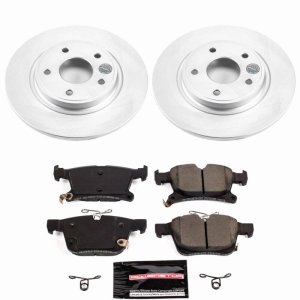 Chrysler Pacifica Brake Kit - Rear - PowerStop - Z23 Evolution Coated - `17-`25