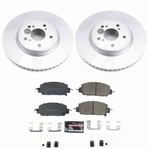 Honda CR-V Brake Kit - Front - PowerStop - Z23 Coated - `17-`25 Honda CR-V Brake Kit - Front - PowerStop - Z23 Coated - `17-`25