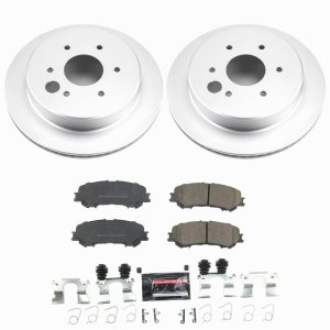 Nissan Titan Brake Kit - Rear - PowerStop - Z23 Coated - `17-`24 Nissan Titan Brake Kit - Rear - PowerStop - Z23 Coated - `17-`24