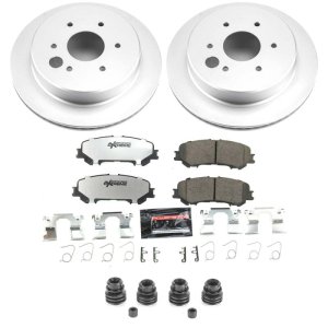 Nissan Titan Brake Kit - Rear - PowerStop - Z36 Coated Truck & Tow - `17-`24 Nissan Titan Brake Kit - Rear - PowerStop - Z36 Coated Truck & Tow - `17-`24
