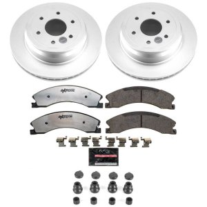 Nissan TITAN XD Brake Kit - Rear - PowerStop - Z36 Coated Truck & Tow - `16-`24 Nissan TITAN XD Brake Kit - Rear - PowerStop - Z36 Coated Truck & Tow - `16-`24