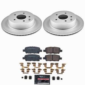 Nissan Juke Brake Kit - Rear - PowerStop - Z23 Evolution Coated - `14-`17 Nissan Juke Brake Kit - Rear - PowerStop - Z23 Evolution Coated - `14-`17