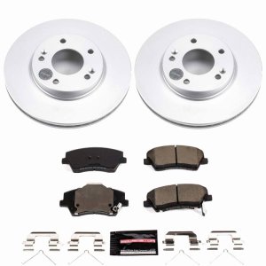 Hyundai Ioniq Brake Kit - Front - PowerStop - Z23 Coated - `17-`22 Hyundai Ioniq Brake Kit - Front - PowerStop - Z23 Coated - `17-`22