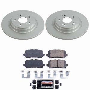 Acura MDX Brake Kit - Rear - PowerStop - Z23 Coated - `17-`20