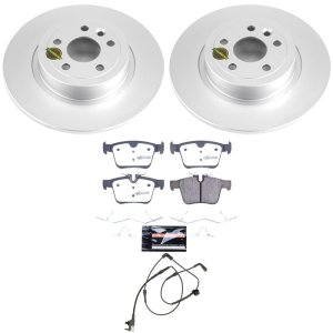 Land Rover Range Rover Evoque Brake Kit - Rear - PowerStop - Z36 Coated Truck & Tow - `16-`19 Land Rover Range Rover Evoque Brake Kit - Rear - PowerStop - Z36 Coated Truck & Tow - `16-`19