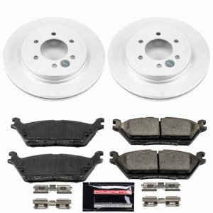 Ford Expedition Brake Kit - Rear - PowerStop - Z23 Coated - `18-`21