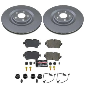Audi A8 Quattro Brake Kit - Rear - PowerStop - Z23 Coated - `19-`20 Audi A8 Quattro Brake Kit - Rear - PowerStop - Z23 Coated - `19-`20