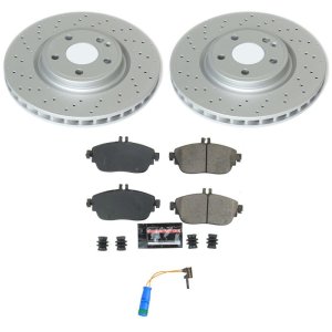 Infiniti QX30 Brake Kit - Front - PowerStop - Z23 Coated - `17-`19 Infiniti QX30 Brake Kit - Front - PowerStop - Z23 Coated - `17-`19