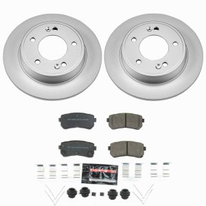 Hyundai Kona Brake Kit - Rear - PowerStop - Z23 Coated - `18-`23 Hyundai Kona Brake Kit - Rear - PowerStop - Z23 Coated - `18-`23