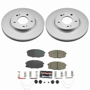 Hyundai Kona Brake Kit - Front - PowerStop - Z23 Coated - `18-`23 Hyundai Kona Brake Kit - Front - PowerStop - Z23 Coated - `18-`23