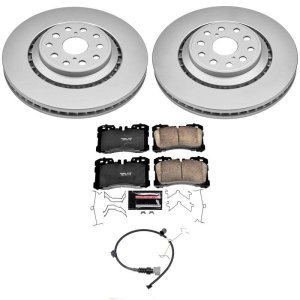 Lexus LS500 Brake Kit - Front - PowerStop - Z23 Coated - `18-`23 Lexus LS500 Brake Kit - Front - PowerStop - Z23 Coated - `18-`23