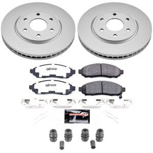 Nissan Frontier Brake Kit - Front - PowerStop - Z36 Coated Truck & Tow - `16-`19 Nissan Frontier Brake Kit - Front - PowerStop - Z36 Coated Truck & Tow - `16-`19