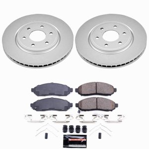 Nissan Frontier Brake Kit - Front - PowerStop - Z23 Coated - `16-`26 Nissan Frontier Brake Kit - Front - PowerStop - Z23 Coated - `16-`26