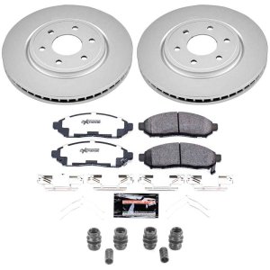 Nissan Frontier Brake Kit - Front - PowerStop - Z36 Coated Truck & Tow - `16-`26 Nissan Frontier Brake Kit - Front - PowerStop - Z36 Coated Truck & Tow - `16-`26
