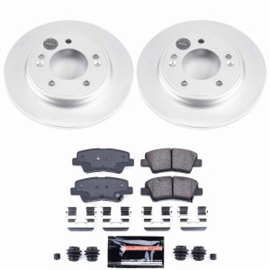 Hyundai Veloster Brake Kit - Rear - PowerStop - Z23 Coated - `19-`21 Hyundai Veloster Brake Kit - Rear - PowerStop - Z23 Coated - `19-`21