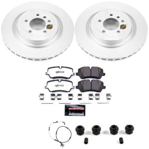 Land Rover Defender 110 Brake Kit - Rear - PowerStop - Z36 Coated Truck & Tow - `21-`25 Land Rover Defender 110 Brake Kit - Rear - PowerStop - Z36 Coated Truck & Tow - `21-`25