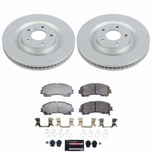 Infiniti QX50 Brake Kit - Front - PowerStop - Z23 Coated - `19-`25 Infiniti QX50 Brake Kit - Front - PowerStop - Z23 Coated - `19-`25