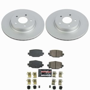 Infiniti QX50 Brake Kit - Rear - PowerStop - Z23 Coated - `19-`25 Infiniti QX50 Brake Kit - Rear - PowerStop - Z23 Coated - `19-`25