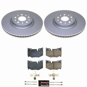 Chevrolet Corvette Brake Kit - Rear - PowerStop - Z23 Coated - `20-`25