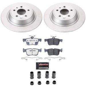 Ford Fusion Brake Kit - Rear - PowerStop - Z36 Coated Truck & Tow - `17-`20 Ford Fusion Brake Kit - Rear - PowerStop - Z36 Coated Truck & Tow - `17-`20