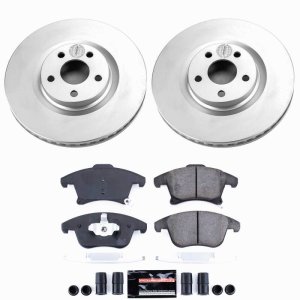 Ford Police Responder Hybrid Brake Kit - Front - PowerStop - Z23 Coated - `19-`20 Ford Police Responder Hybrid Brake Kit - Front - PowerStop - Z23 Coated - `19-`20
