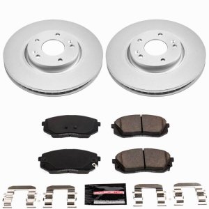 Kia Optima Brake Kit - Front - PowerStop - Z23 Coated - 2017 Kia Optima Brake Kit - Front - PowerStop - Z23 Coated - 2017