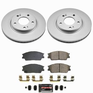 Hyundai Venue Brake Kit - Front - PowerStop - Z23 Coated - `20-`25 Hyundai Venue Brake Kit - Front - PowerStop - Z23 Coated - `20-`25