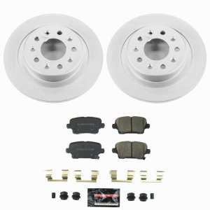 Buick Regal Sportback Brake Kit - Rear - PowerStop - Z23 Coated - `19-`20 Buick Regal Sportback Brake Kit - Rear - PowerStop - Z23 Coated - `19-`20