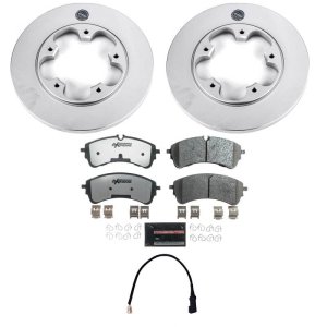 Ford Transit-150 Brake Kit - Rear - PowerStop - Z36 Coated Truck & Tow - 2020 Ford Transit-150 Brake Kit - Rear - PowerStop - Z36 Coated Truck & Tow - 2020