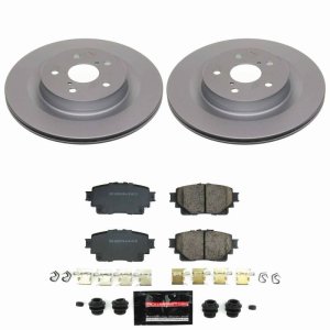 Toyota RAV4 Brake Kit - Rear - PowerStop - Z23 Evolution Coated - 2025+