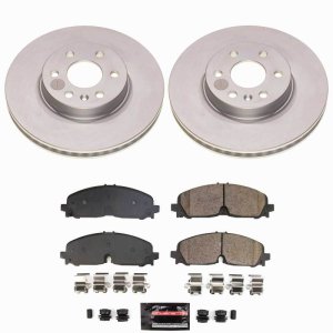 Chevrolet Colorado Brake Kit - Front - PowerStop - Z23 Coated - `21-`22
