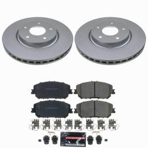 Nissan Rogue Brake Kit - Front - PowerStop - Z23 Evolution Coated - `21-`24 Nissan Rogue Brake Kit - Front - PowerStop - Z23 Evolution Coated - `21-`24