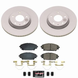 Mazda CX-30 Brake Kit - Front - PowerStop - Z23 Coated - `20-`25 Mazda CX-30 Brake Kit - Front - PowerStop - Z23 Coated - `20-`25