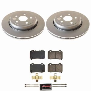 Dodge Durango Brake Kit - Rear - PowerStop - Z23 Coated - `18-`26