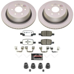 Chevrolet Colorado Brake Kit - Rear - PowerStop - Z36 Coated Truck & Tow - `21-`22