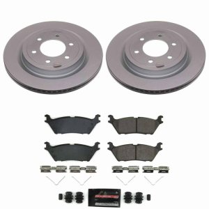 Ford F-150 Brake Kit - Rear - PowerStop - Z23 Coated - `21-`26