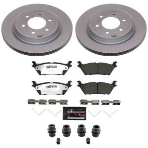 Ford F-150 Brake Kit - Rear - PowerStop - Z36 Coated Truck & Tow - `21-`26