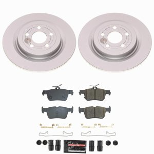 Ford Mustang Mach-E Brake Kit - Rear - PowerStop - Z23 Coated - `21-`25 Ford Mustang Mach-E Brake Kit - Rear - PowerStop - Z23 Coated - `21-`25
