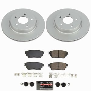 Nissan Rogue Brake Kit - Rear - PowerStop - Z23 Coated - `21-`25 Nissan Rogue Brake Kit - Rear - PowerStop - Z23 Coated - `21-`25