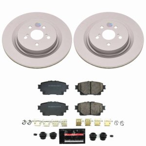 Lexus RX350 Brake Kit - Rear - PowerStop - Z23 Coated - `23-`25
