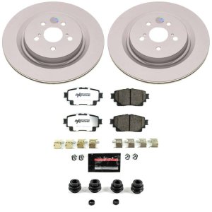 Lexus RX350 Brake Kit - Rear - PowerStop - Z36 Coated Truck & Tow - `23-`25