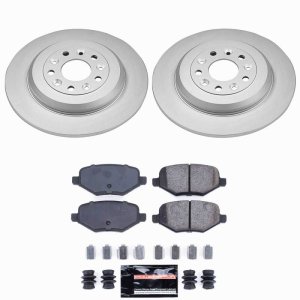 Ford Edge Brake Kit - Rear - PowerStop - Z23 Coated - `13-`14