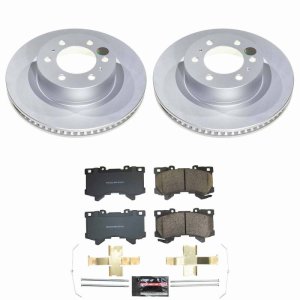 Toyota Sequoia Brake Kit - Front - PowerStop - Z23 Coated - `23-`26 Toyota Sequoia Brake Kit - Front - PowerStop - Z23 Coated - `23-`26