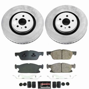 Ford Fusion Brake Kit - Front - PowerStop - Z23 Coated - `17-`19 Ford Fusion Brake Kit - Front - PowerStop - Z23 Coated - `17-`19