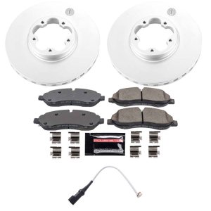 Ford Transit-350 HD Brake Kit - Front - PowerStop - Z23 Coated - `20-`24 Ford Transit-350 HD Brake Kit - Front - PowerStop - Z23 Coated - `20-`24