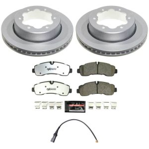 Ford Transit-350 HD Brake Kit - Rear - PowerStop - Z36 Coated Truck & Tow - `20-`24 Ford Transit-350 HD Brake Kit - Rear - PowerStop - Z36 Coated Truck & Tow - `20-`24