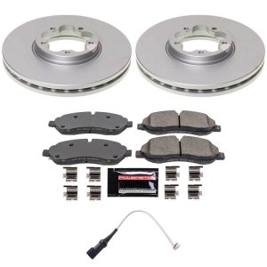 Ford Transit-150 Brake Kit - Front - PowerStop - Z23 Coated - `20-`21 Ford Transit-150 Brake Kit - Front - PowerStop - Z23 Coated - `20-`21