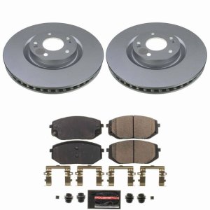 Hyundai Tucson Brake Kit - Front - PowerStop - Z23 Coated - `22-`26 Hyundai Tucson Brake Kit - Front - PowerStop - Z23 Coated - `22-`26